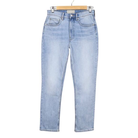 NWOT Everlane The Original Cheeky Jean Straight Leg Slim Fit Light Wash Size 28 - Picture 1 of 7